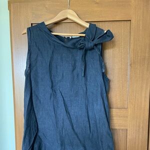 100% Italian linen shift dress